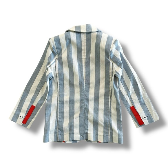 BillyBandit | Striped Cotton Blazer (3T) 🐙 - Picture 3 of 7